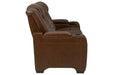 Backtrack Chocolate Power Reclining Sofa - U2800415 - Vega Furniture