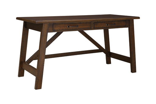 Baldridge Rustic Brown Home Office Desk - H675-44 - Vega Furniture