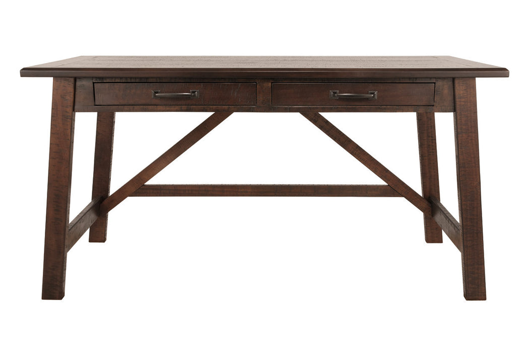 Baldridge Rustic Brown Home Office Desk - H675-44 - Vega Furniture