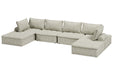 Bales Taupe 6-Piece Modular Seating - SET | A3000244 | A3000244 | A3000244 | A3000244 | A3000244 | A3000244 - Vega Furniture