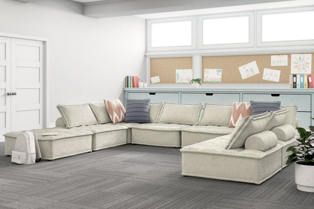 Bales Taupe 8-Piece Modular Seating - SET | A3000244 | A3000244 | A3000244 | A3000244 | A3000244 | A3000244 | A3000244 | A3000244 - Vega Furniture