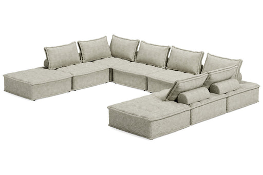 Bales Taupe 8-Piece Modular Seating - SET | A3000244 | A3000244 | A3000244 | A3000244 | A3000244 | A3000244 | A3000244 | A3000244 - Vega Furniture