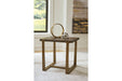 Balintmore Brown/Gold Finish End Table - T967-3 - Vega Furniture