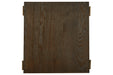 Balintmore Brown/Gold Finish End Table - T967-3 - Vega Furniture
