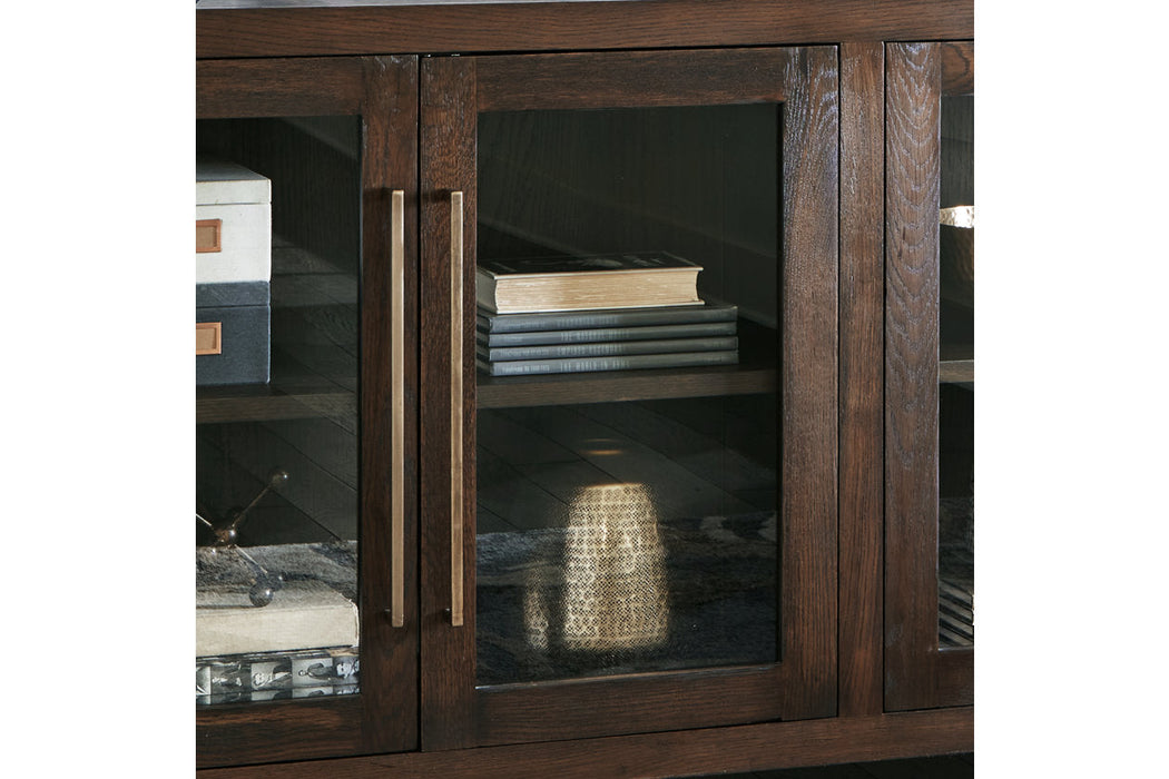 Balintmore Dark Brown Accent Cabinet - A4000400 - Vega Furniture