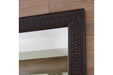 Balintmore Dark Brown Floor Mirror - A8010276 - Vega Furniture