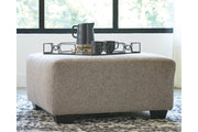 Ballinasloe Platinum Oversized Ottoman - 8070208 - Vega Furniture