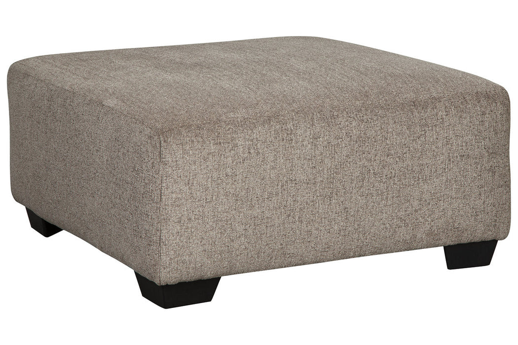 Ballinasloe Platinum Oversized Ottoman - 8070208 - Vega Furniture