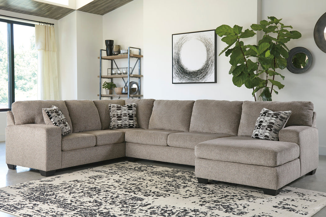 Ballinasloe Platinum RAF Sectional - SET | 8070217 | 8070234 | 8070266 | 8070208 - Vega Furniture