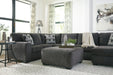 Ballinasloe Smoke RAF Sectional - SET | 8070317 | 8070334 | 8070366 | 8070308 - Vega Furniture