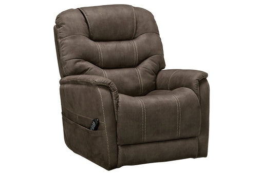 Ballister Espresso Power Lift Recliner - 2160412 - Vega Furniture