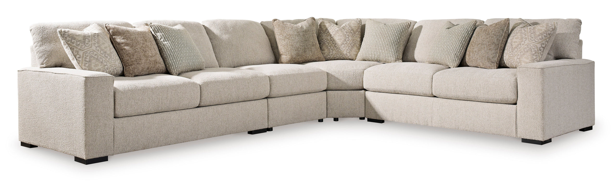 Ballyton Sand 4-Piece Sectional - SET | 2510255 | 2510256 | 2510277 | 2510246 - Vega Furniture