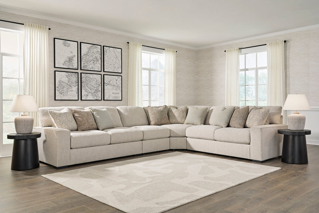 Ballyton Sand 4-Piece Sectional - SET | 2510255 | 2510256 | 2510277 | 2510246 - Vega Furniture