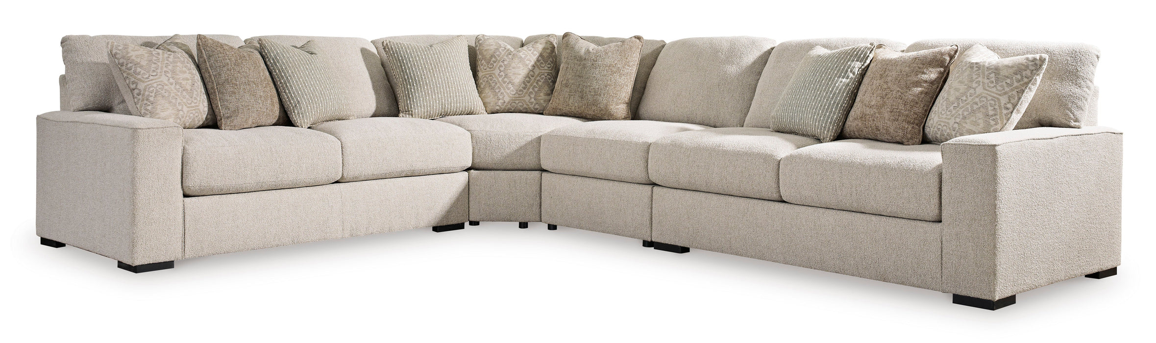 Ballyton Sand 4-Piece Sectional - SET | 2510255 | 2510256 | 2510277 | 2510246 - Vega Furniture