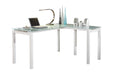 Baraga White Home Office L-Desk - H410-24 - Vega Furniture