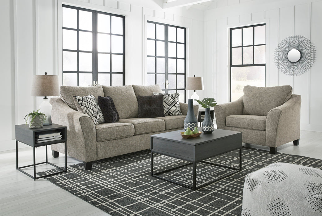 Barnesley Platinum Living Room Set - SET | 8690438 | 8690435 | 8690423 | 8690414 - Vega Furniture