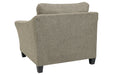 Barnesley Platinum Oversized Chair - 8690423 - Vega Furniture