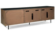 Barnford Brown/Black Accent Cabinet - A4000535 - Vega Furniture