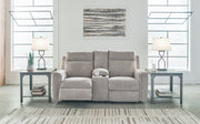 Barnsana Ash Power Reclining Loveseat with Console - 3320196 - Vega Furniture