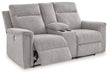 Barnsana Ash Power Reclining Loveseat with Console - 3320196 - Vega Furniture