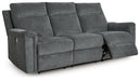 Barnsana Gravel Power Reclining Sofa - 3320287 - Vega Furniture