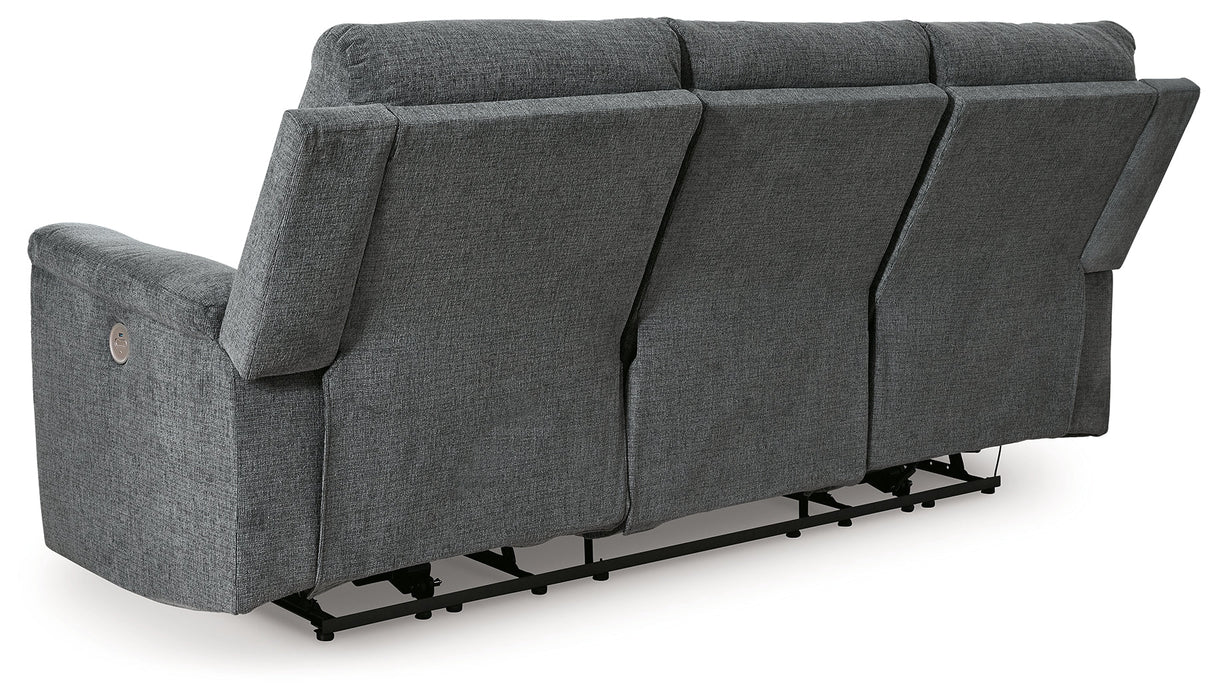 Barnsana Gravel Power Reclining Sofa - 3320287 - Vega Furniture