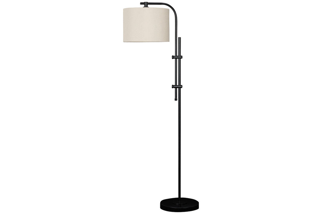 Baronvale Black Floor Lamp - L206041 - Vega Furniture