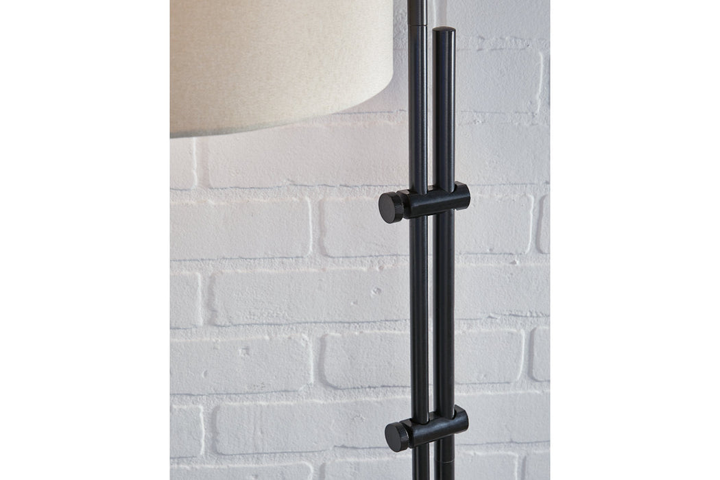 Baronvale Black Floor Lamp - L206041 - Vega Furniture