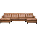 Baskove Auburn Double Chaise Sectional - SET | 1110217 | 1110234 | 1110216 - Vega Furniture