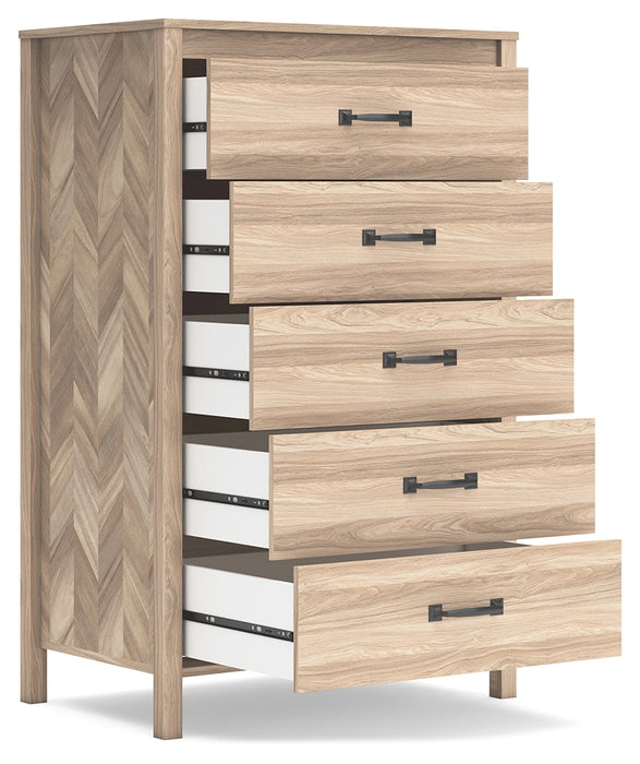 Battelle Tan Chest of Drawers - EB3929-245 - Vega Furniture