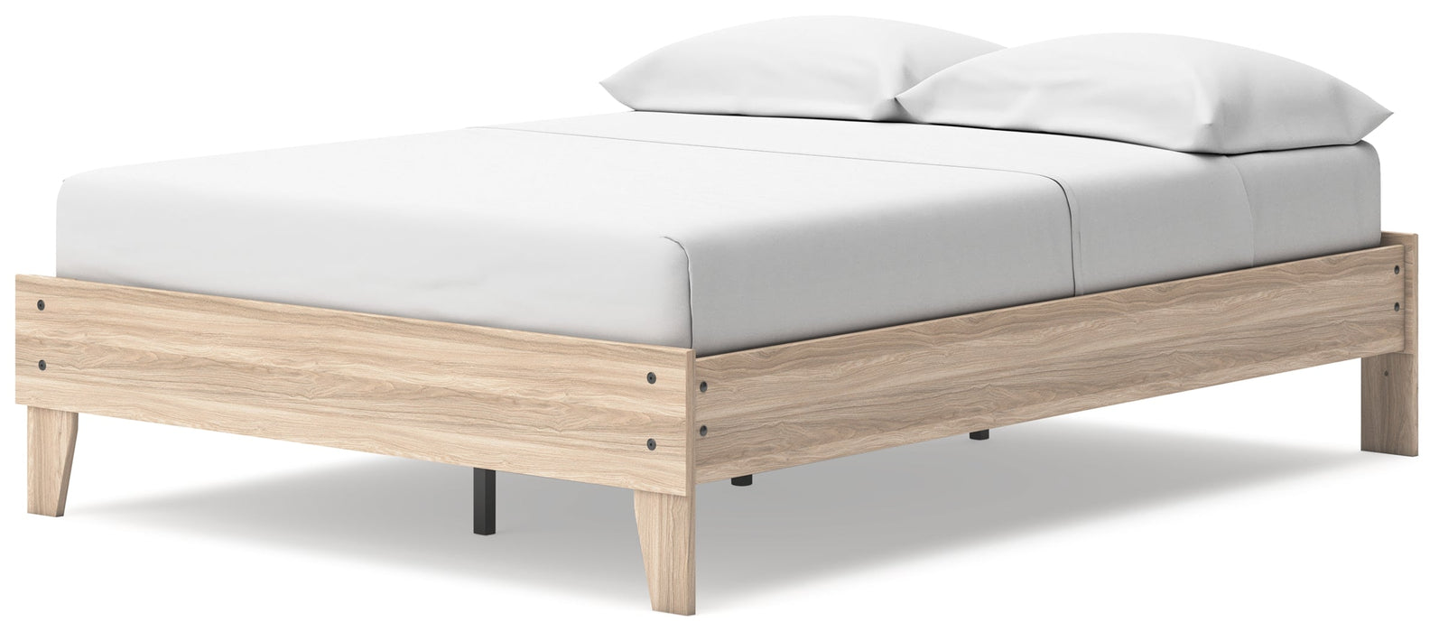 Battelle Tan Full Platform Bed - EB3929-112 - Vega Furniture