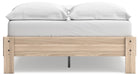 Battelle Tan Full Platform Bed - EB3929-112 - Vega Furniture