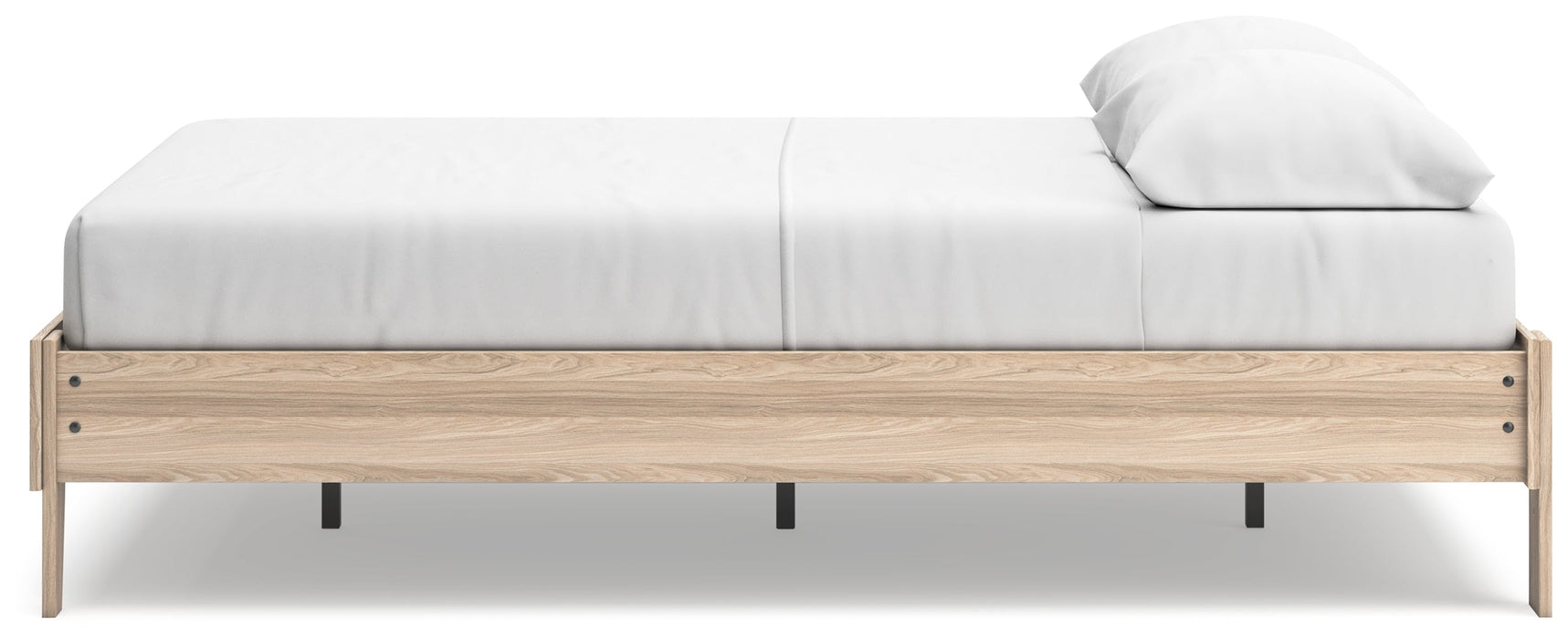 Battelle Tan Full Platform Bed - EB3929-112 - Vega Furniture