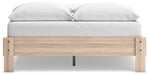 Battelle Tan Queen Platform Bed - EB3929-113 - Vega Furniture