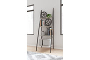 Bayflynn White/Black Bookcase - H288-17 - Vega Furniture