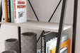 Bayflynn White/Black Bookcase - H288-17 - Vega Furniture