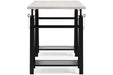 Bayflynn White/Black Home Office Desk - H288-44 - Vega Furniture