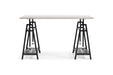 Bayflynn White/Black Home Office Desk - H288-44 - Vega Furniture