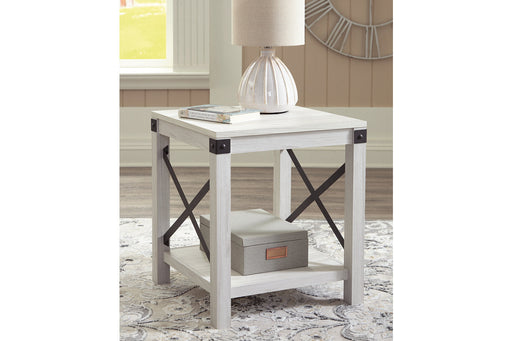 Bayflynn Whitewash End Table - T172-2 - Vega Furniture