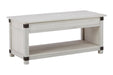 Bayflynn Whitewash Lift-Top Coffee Table - T172-9 - Vega Furniture