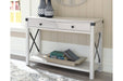 Bayflynn Whitewash Sofa/Console Table - T172-4 - Vega Furniture