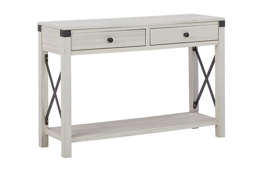Bayflynn Whitewash Sofa/Console Table - T172-4 - Vega Furniture