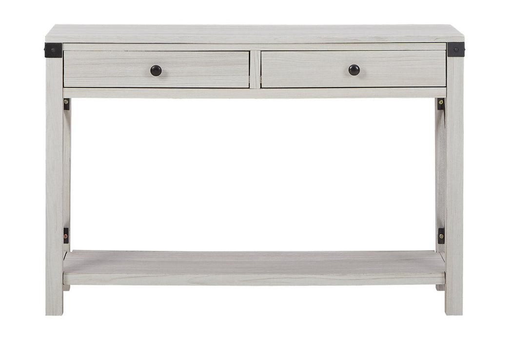 Bayflynn Whitewash Sofa/Console Table - T172-4 - Vega Furniture