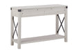 Bayflynn Whitewash Sofa/Console Table - T172-4 - Vega Furniture