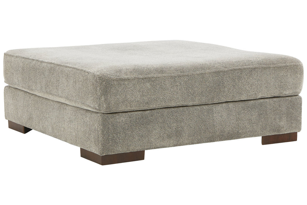 Bayless Smoke Oversized Accent Ottoman - 5230408 - Vega Furniture