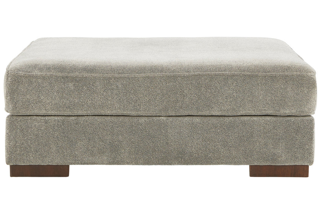 Bayless Smoke Oversized Accent Ottoman - 5230408 - Vega Furniture