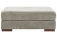 Bayless Smoke Oversized Accent Ottoman - 5230408 - Vega Furniture