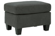 Bayonne Charcoal Ottoman - 3780114 - Vega Furniture