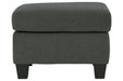 Bayonne Charcoal Ottoman - 3780114 - Vega Furniture