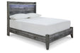 Baystorm Gray Full Panel Bed - SET | B221-84 | B221-87 - Vega Furniture